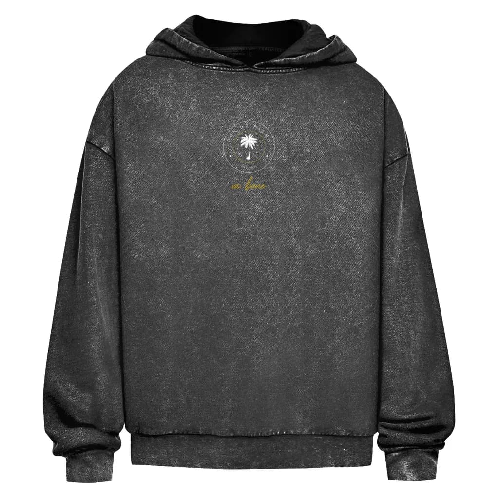 Oversize Washed Hoodie verschiedene Farben