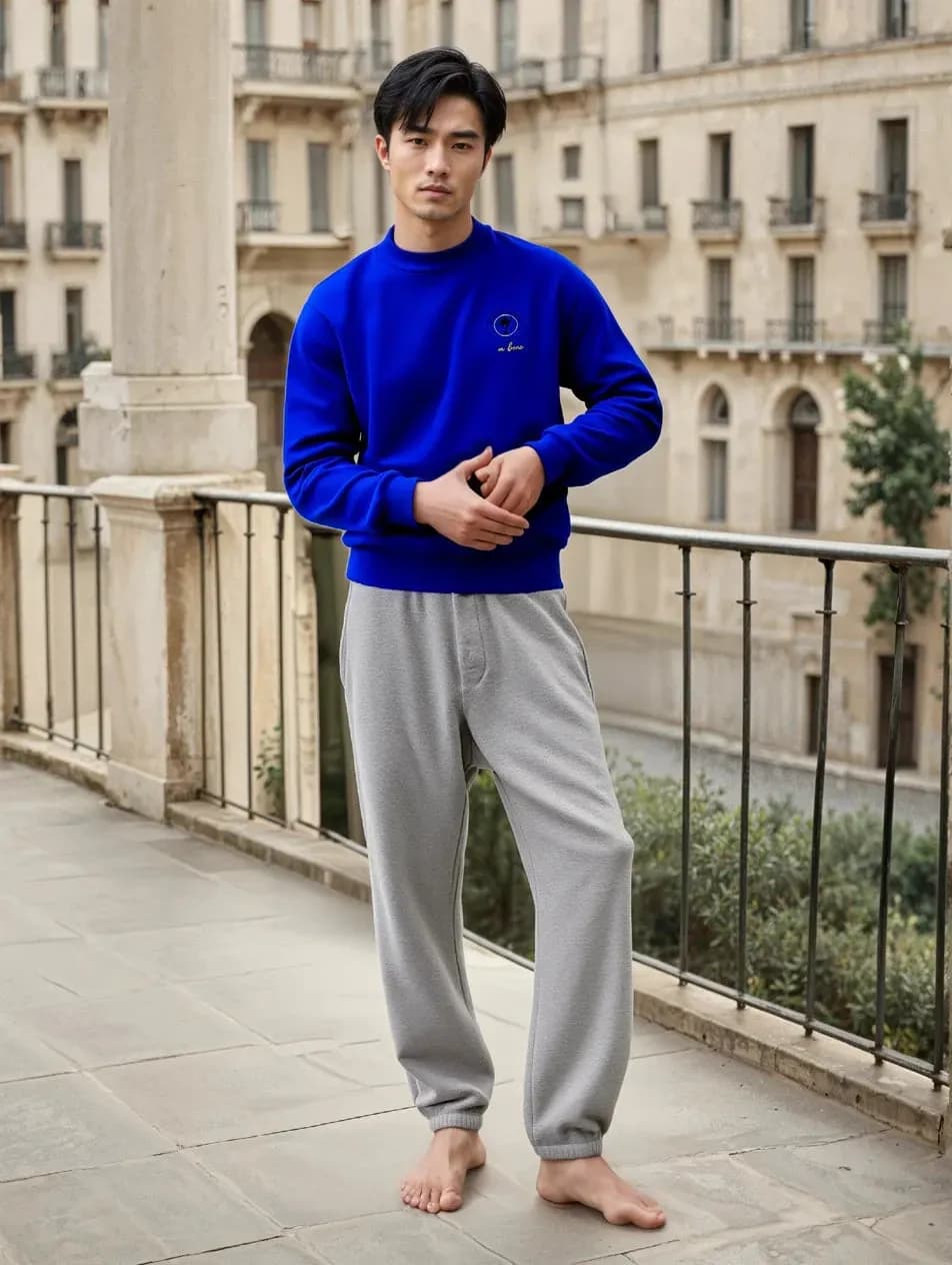 Dünne Langarmshirts für Herren aus Bio Baumwolle online kaufen